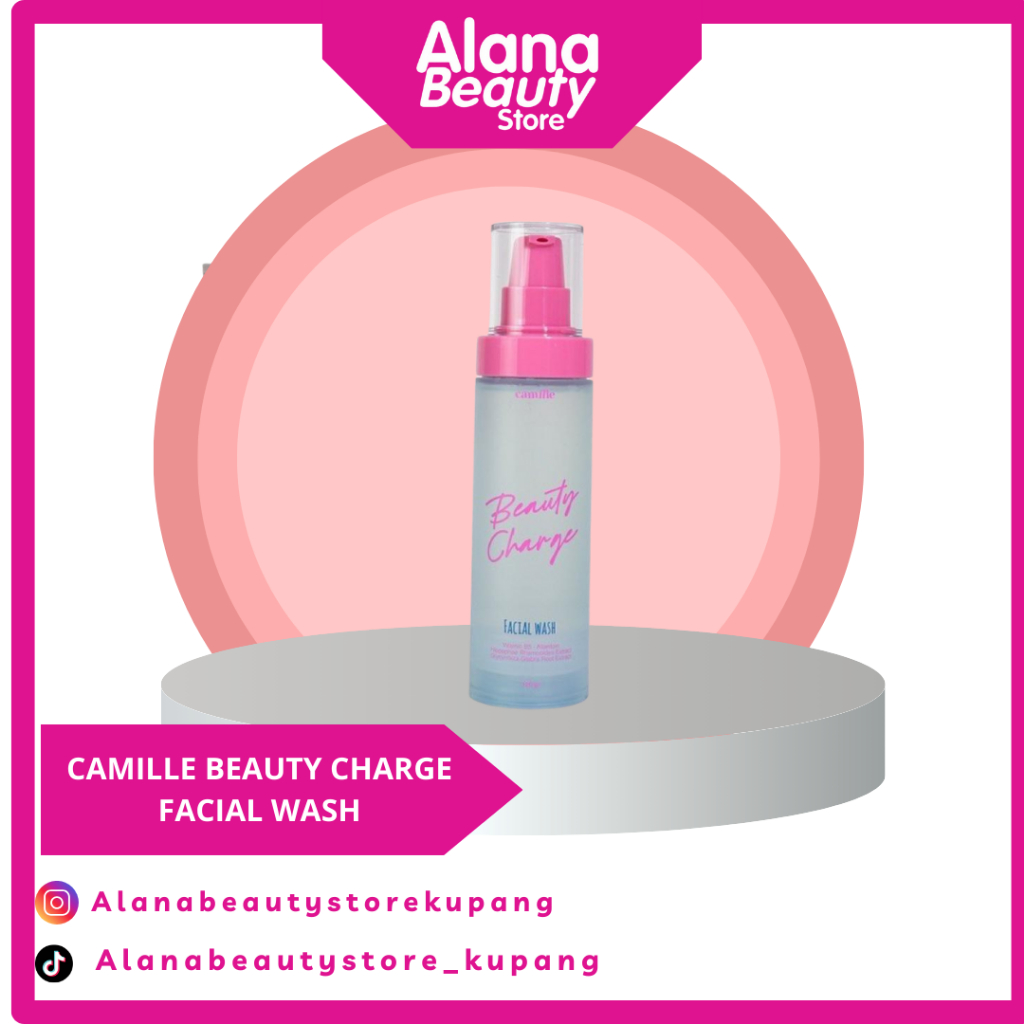 CAMILLE Beauty Charge Facial Wash 120gr