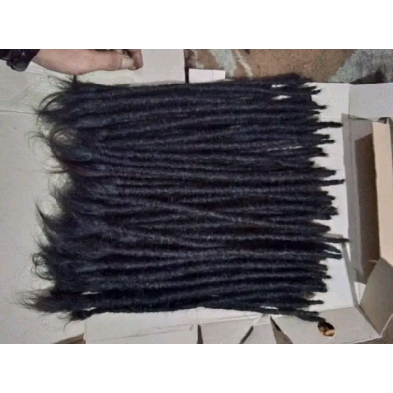 ADLY - Rambut/ Rambut Gimbal Asli / Rambut Sambung