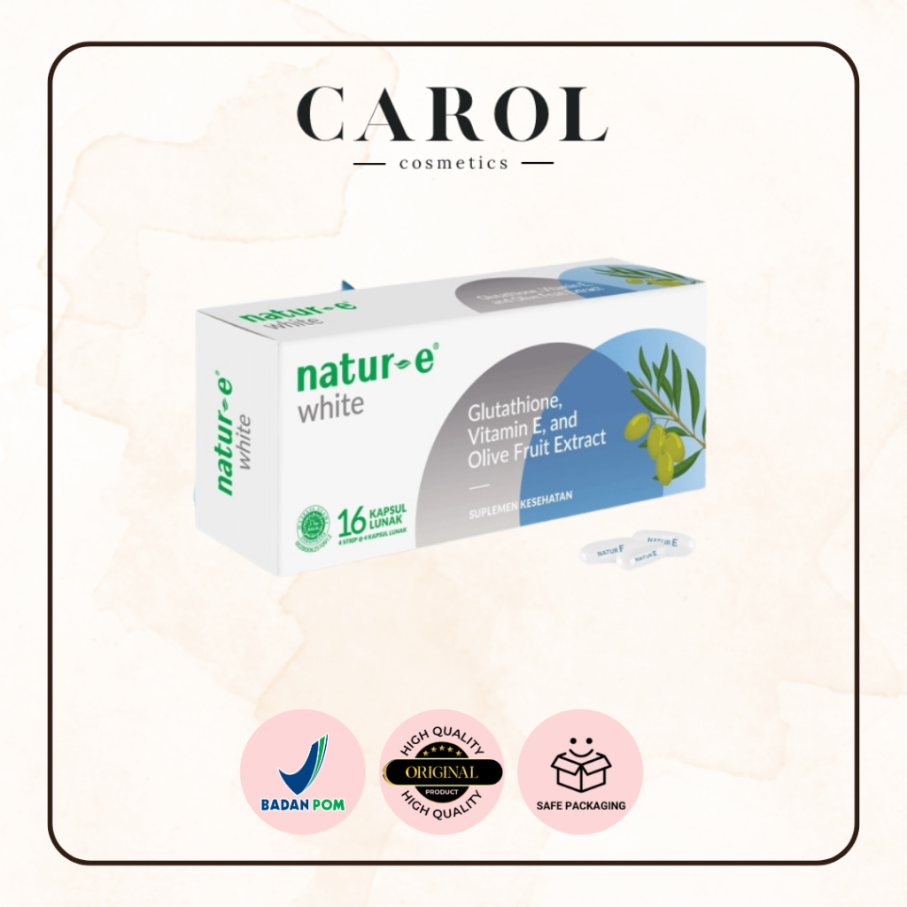 NATUR-E WHITE 16 KAPSUL LUNAK / NATUR-E WHITE