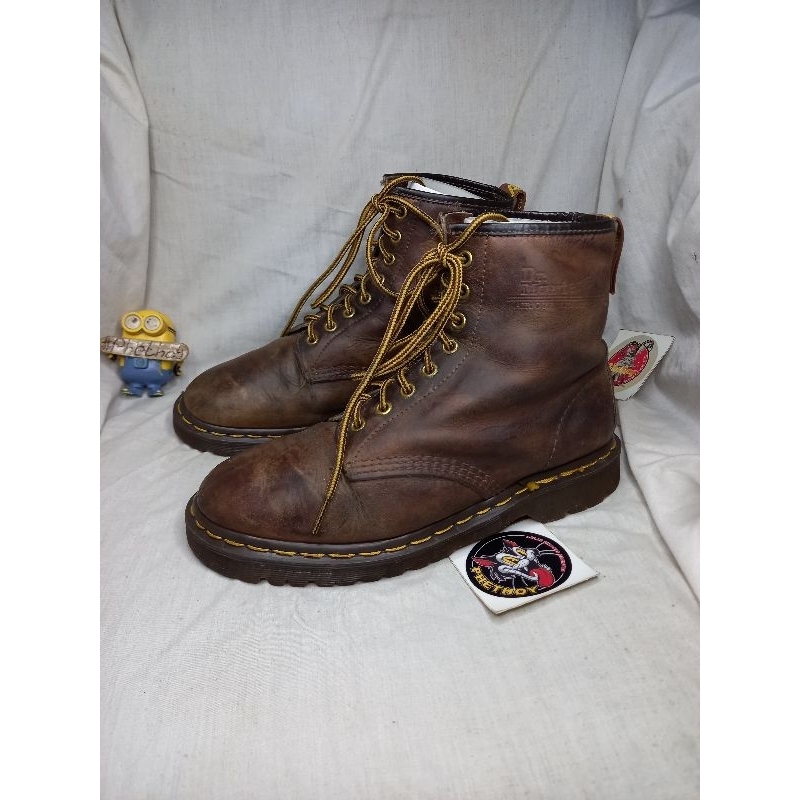 sepatu boots dr martens 1460 crazy horse docmart aztec marten vintage ch england mods