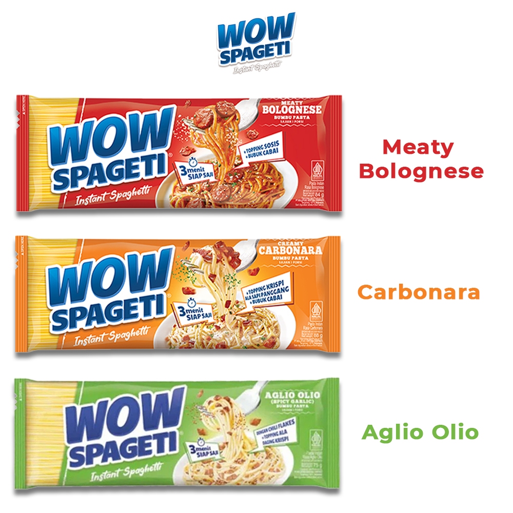 

Wow Spageti instant All Varian