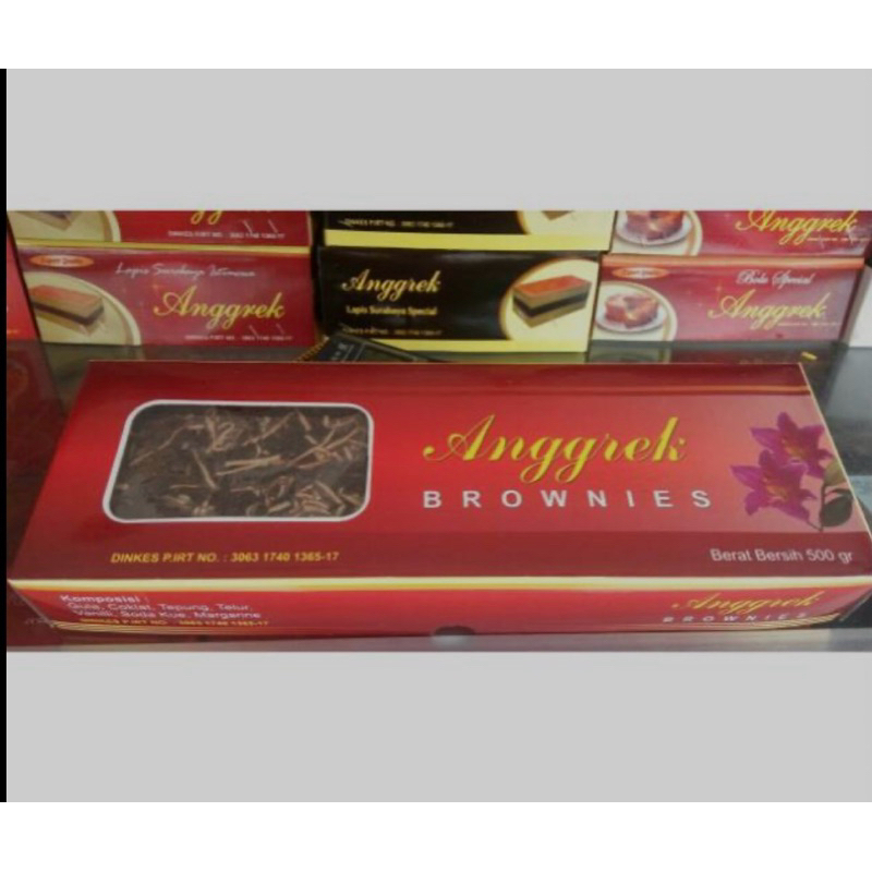

Brownies panggang Anggrek