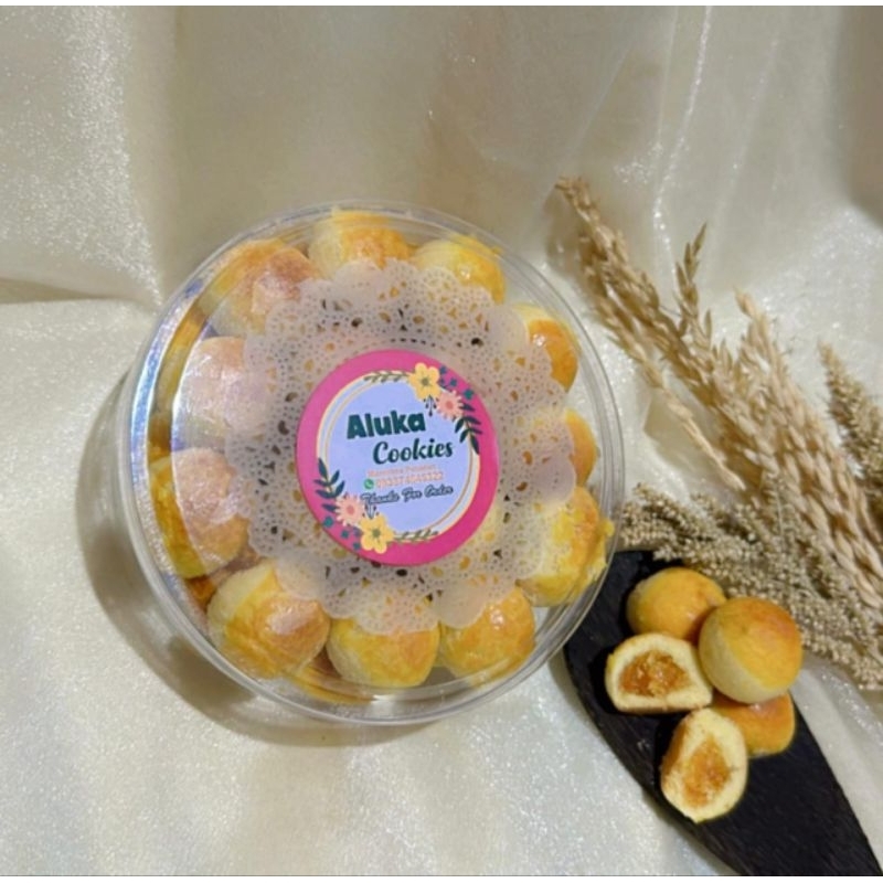 

Kue kering Nastar toples 500 ml by Aluka Cookies