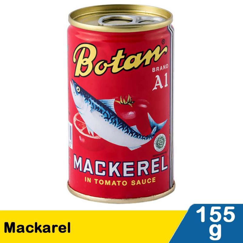 

Botan Mackerel Dalam Sauce Tomat 155 gr