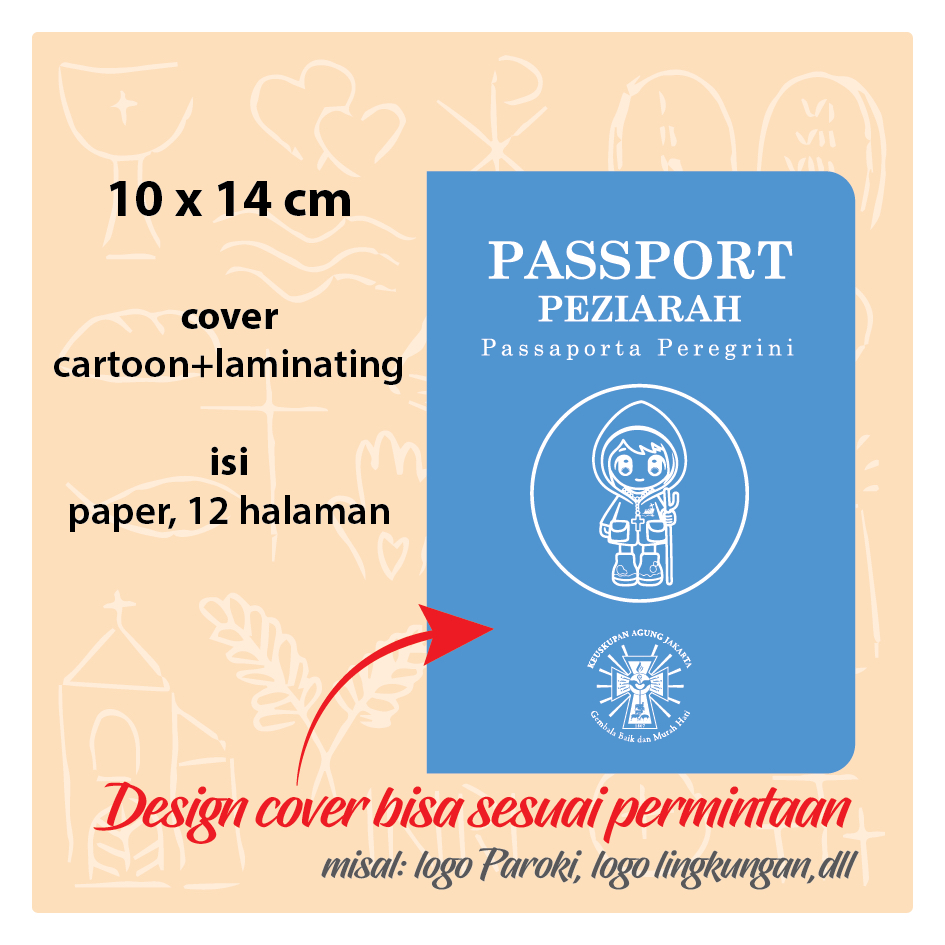 

Buku Passport Porta Sancta – Koleksi Stempel Ziarah Gereja