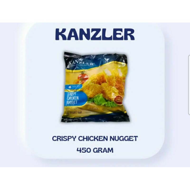 

Kanzler Crispy Chicken Nugget 450 Gram