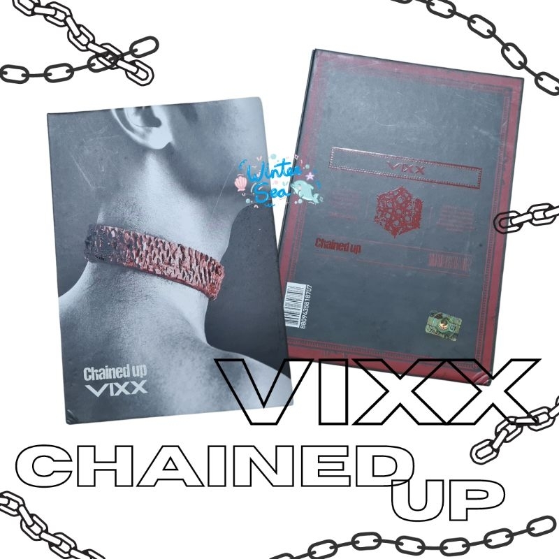 VIXX CHAINED UP ALBUM ONLY - Leo N Ken Hongbin Ravi Hyuk ALBUM Kpop murah
