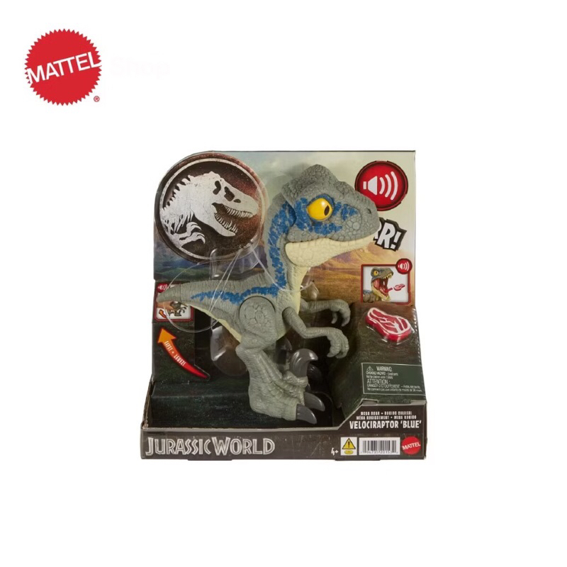Jurassic World Mega Roar Velociraptor ‘Blue’