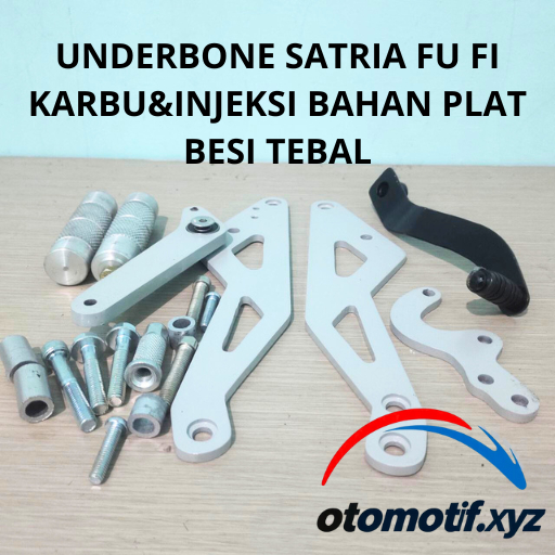 Underbone Satria Fu Custom UB Suzuki Satria F/FU 150 plat besi tebal 6 mm