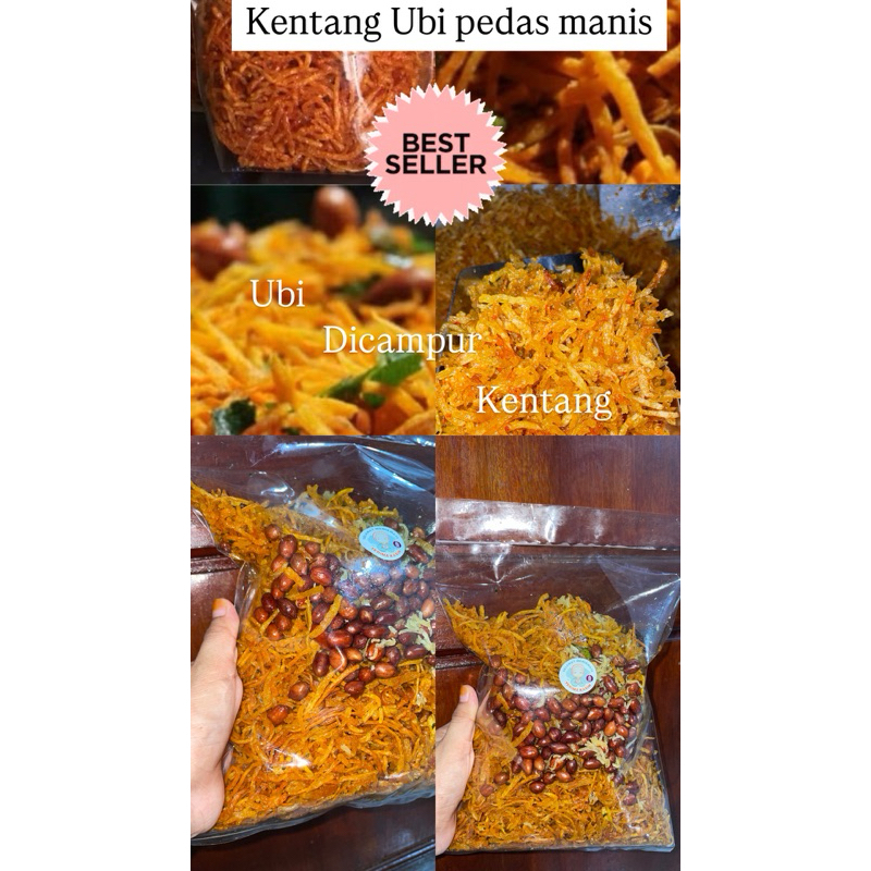 

NEW SERUNDENG MIX KENTANG UBI PEDAS MANIS DAUN JERUK TERLARIS