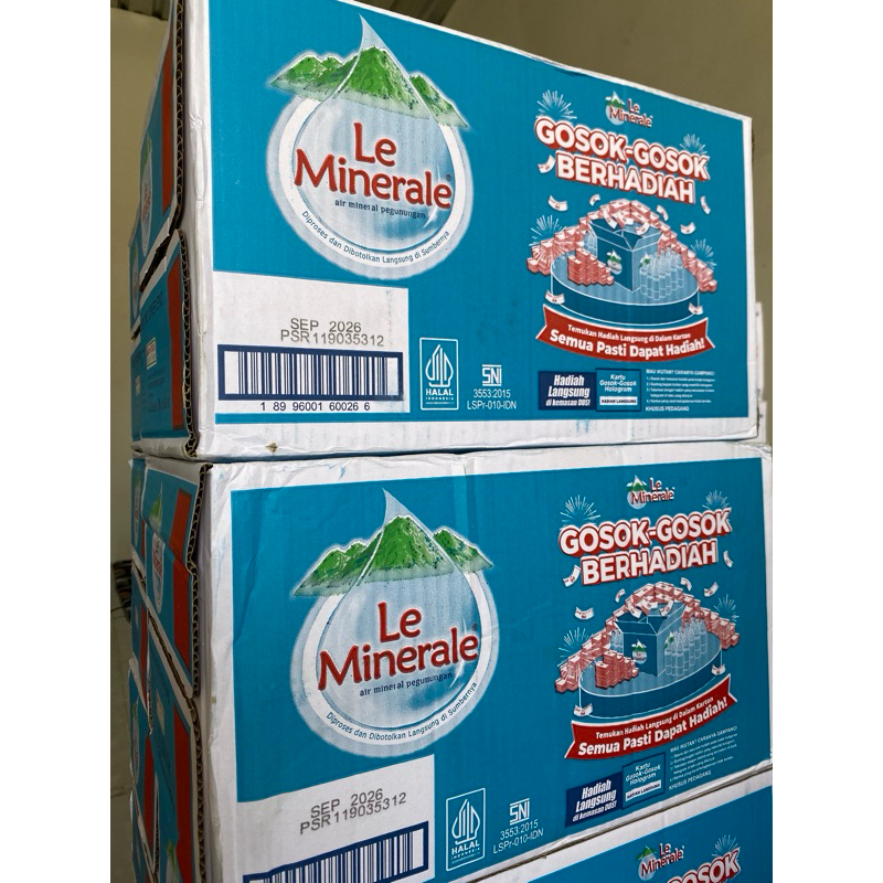 

Le Minerale botol 600ML