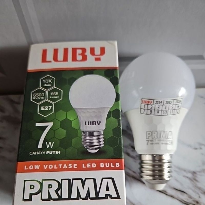 Bohlam Lampu / Lampu Led Luby Prima 7w