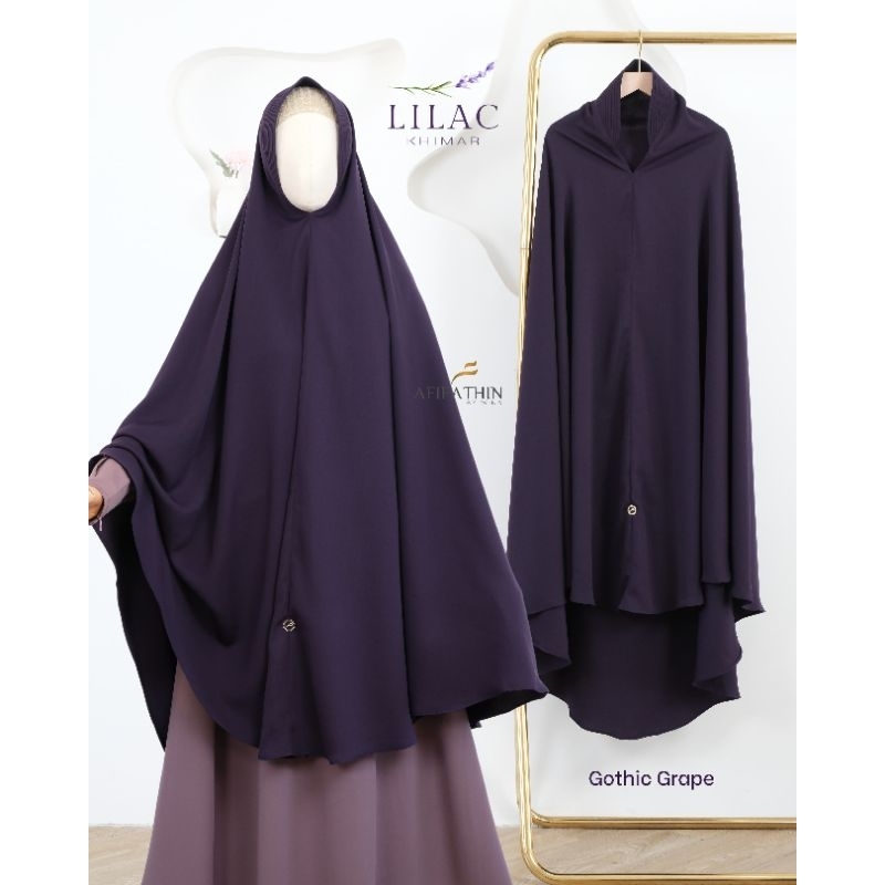 Khimar Lilac by afifathin