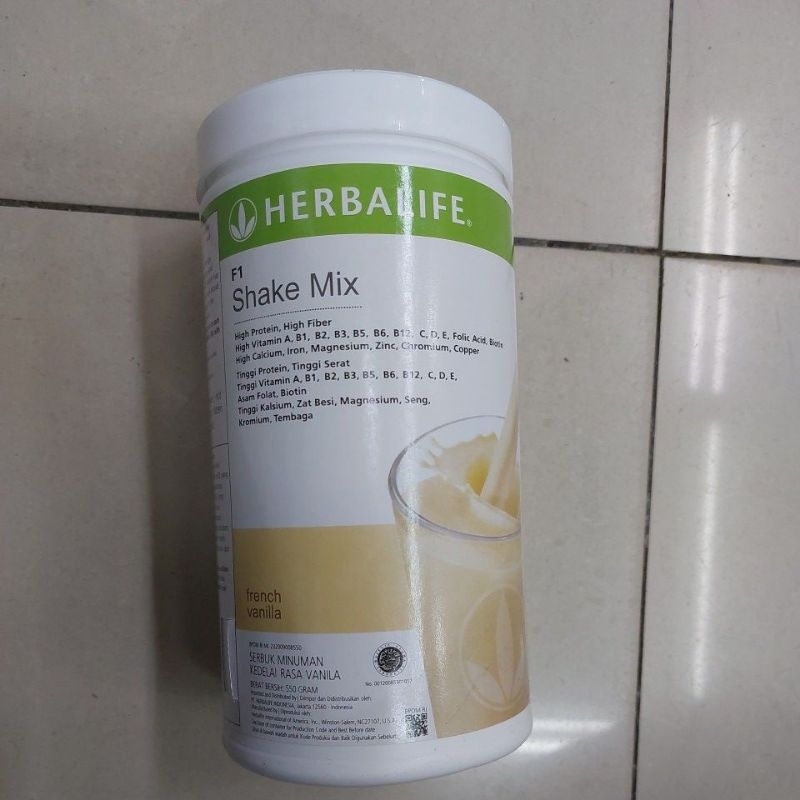 

F1 susu rasa vanila 550g