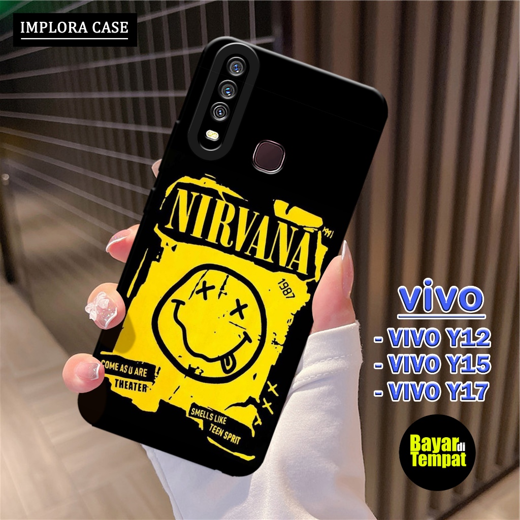 Case Vivo Y12 / Y15 / Y17 Motif Band IMPLORA CASE Casing Vivo Y12 / Y15 / Y17 Softcase Hp Vivo Y12 /