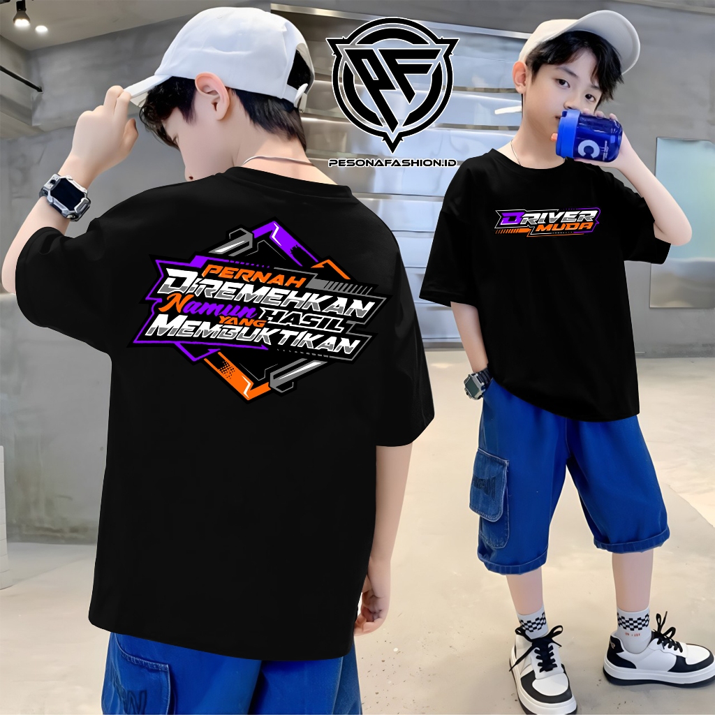 Kaos Anak Driver Muda Indonesia Keren Terbaru by Triple A Distro