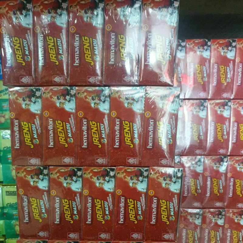 

Hemaviton Jreng 1 Pres (Isi 10 Kotak). Exp. Bln 1-2027