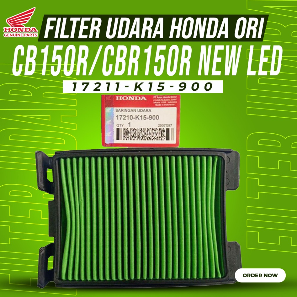 FILTER UDARA SARINGAN UDARA HONDA CBR150R CB150 K15 / FILTER UDARA CB150R NEW ORI AHM