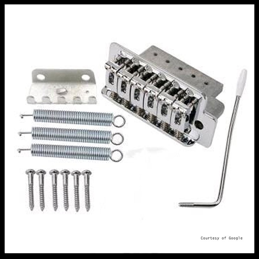 Bridge Tremolo Stratocaster Semi Updown Chrome