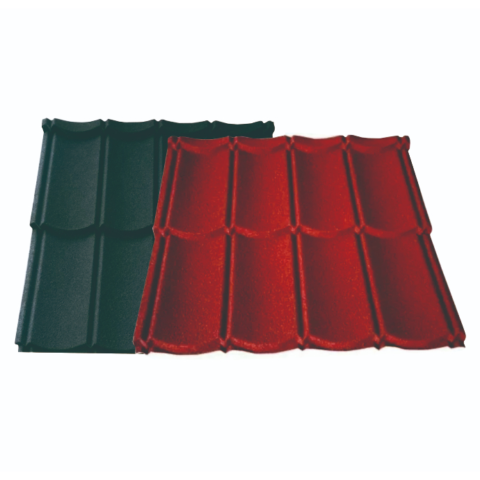 ATAP BAJA RINGAN GENTENG METAL PASIR 2X4 HITAM MERAH