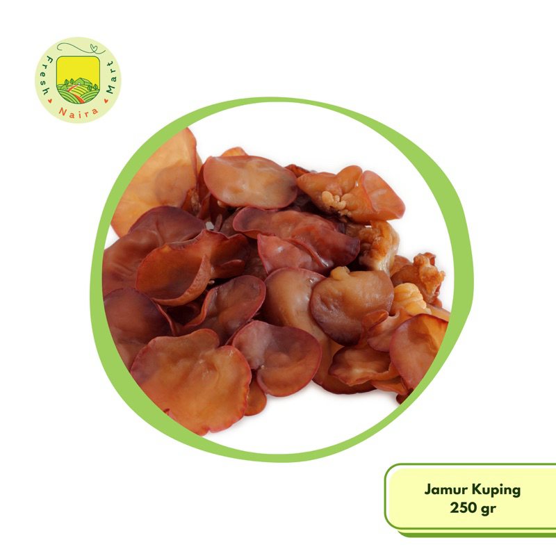 

Jamur Kuping / Lember 250 gr
