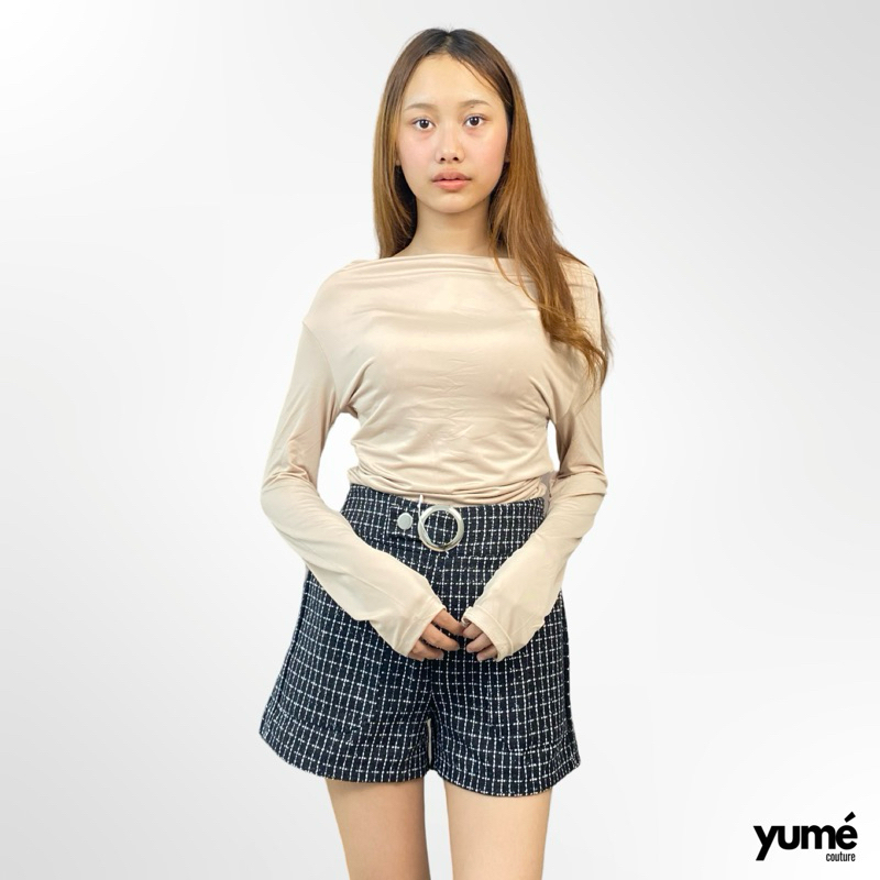 YUME Tweed Short Pants