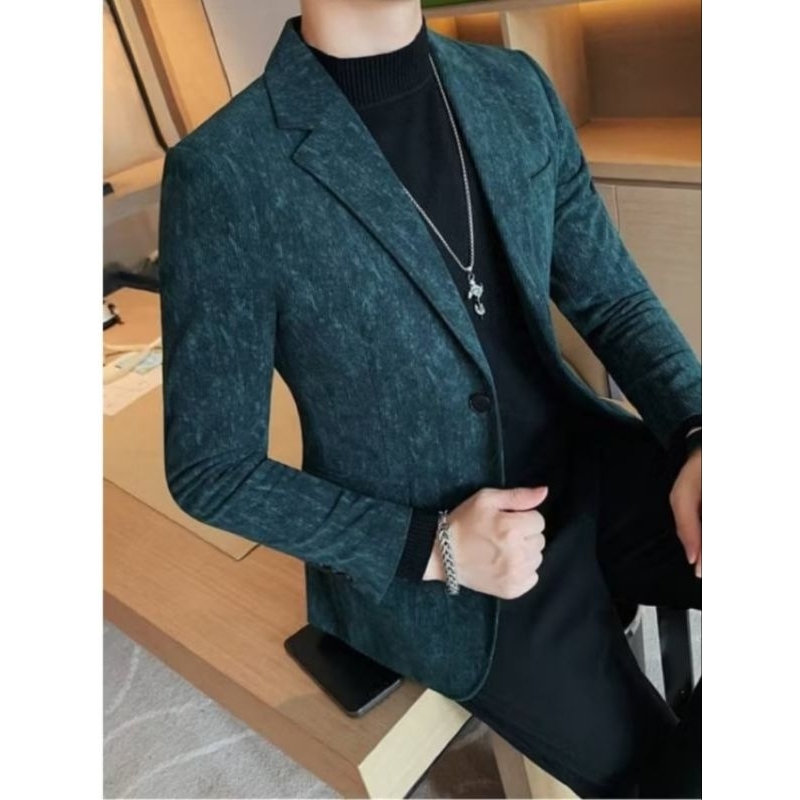 TERBARU Jas Corduroy Pria Slim Fit Jas Blazer Corduroy Pria Jas Blazer Pria Casual