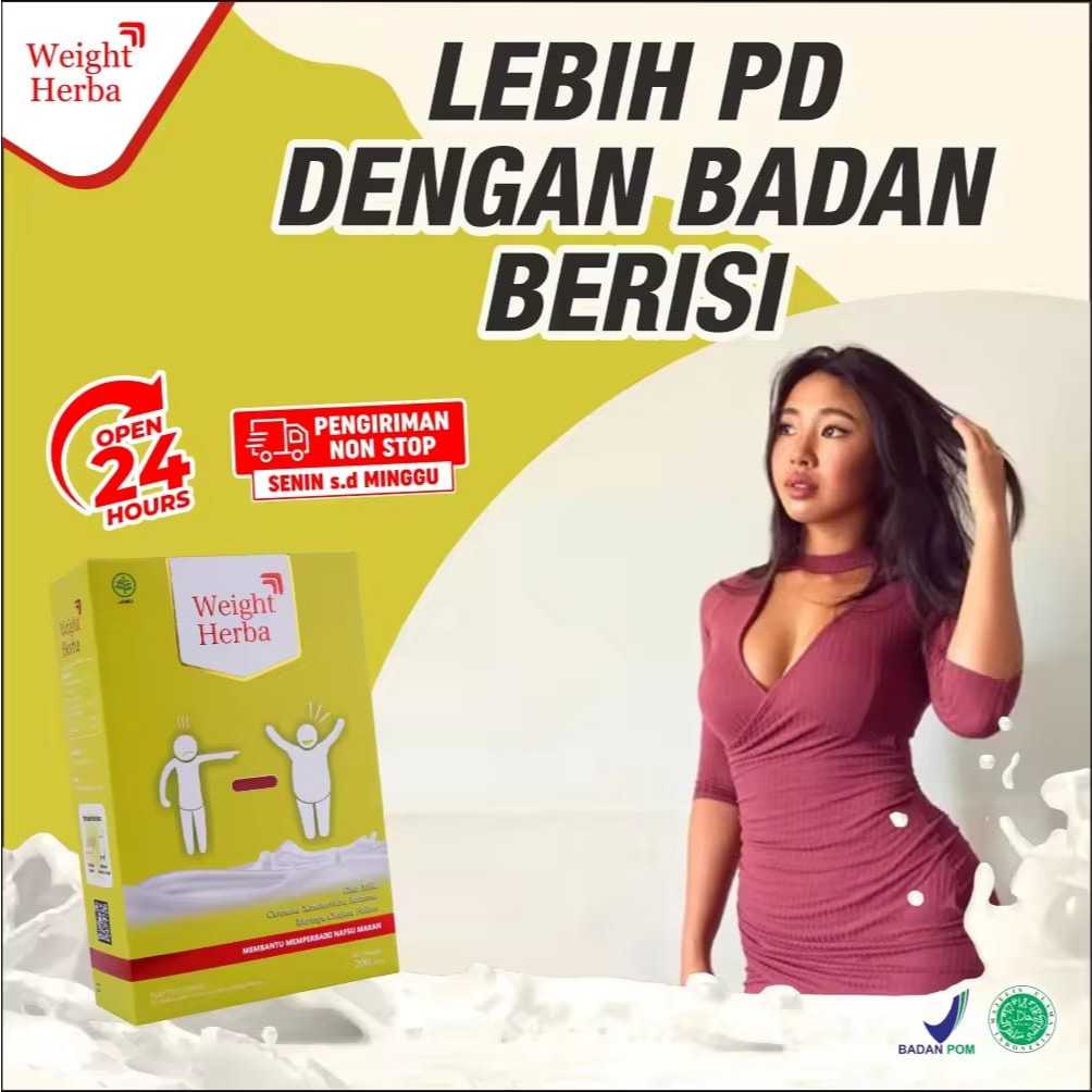 

Weight Herba - Susu Penggemuk No.1 di Indonesia Solusi Alami Tubuh Ideal