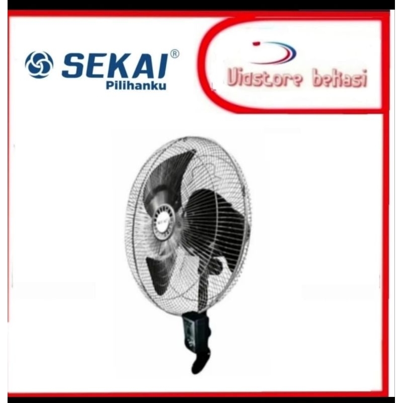 WALLFAN SEKAI 18INCH HWN1858 KIPAS ANGIN DINDING 18INCH SEKAI HWN-1858/WALLFAN SEKAI HWN-1858