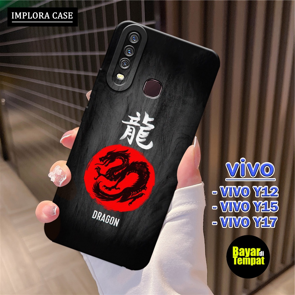 Case Vivo Y12 / Y15 / Y17 Motif Shio IMPLORA CASE Casing Vivo Y12 / Y15 / Y17 Softcase Hp Vivo Y12 /