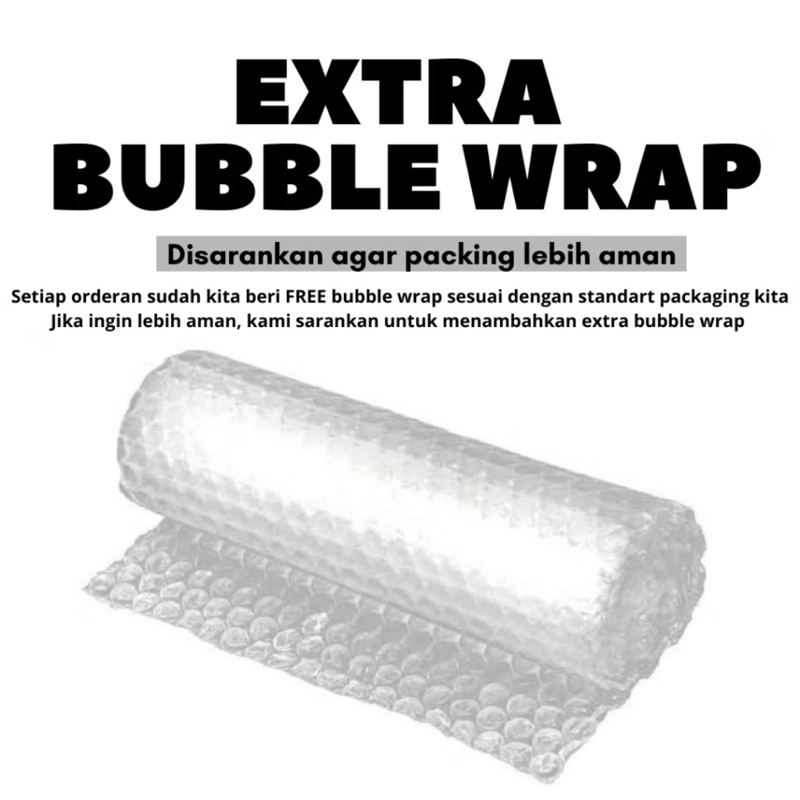 

Tambahan Ekstra Packing Bubble Wrap Packing Aman
