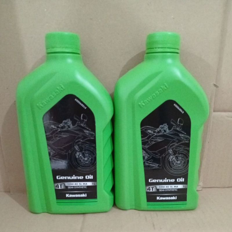 Oli Kawasaki 4T 1L pelumas oli Kawasaki 4T oli mesin motor Kawasaki 1liter
