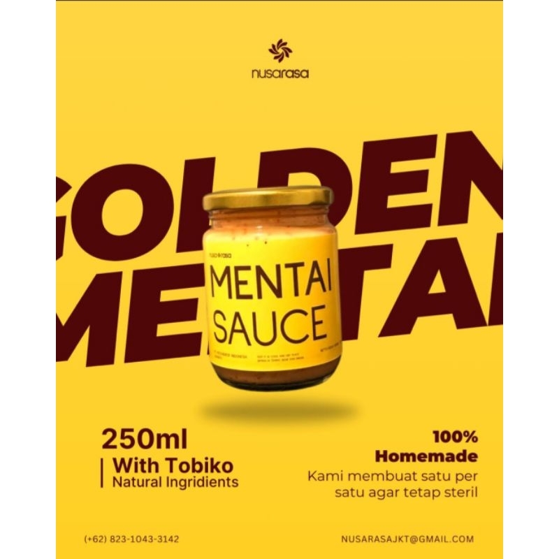 

Nusarasa Spicy Mentai Sauce 250ml