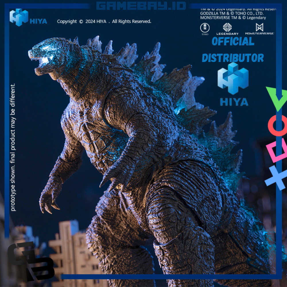 EBG0413 HIYATOYS / HIYA TOYS Exquisite Basic+ Series None Scale 7 Inch Godzilla vs. Kong Heat Ray Go