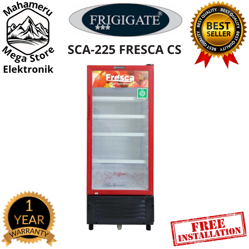 SHOWCASE FRIGIGATE SCA-225 FRESCA CS SHOWCASE 5 RAK