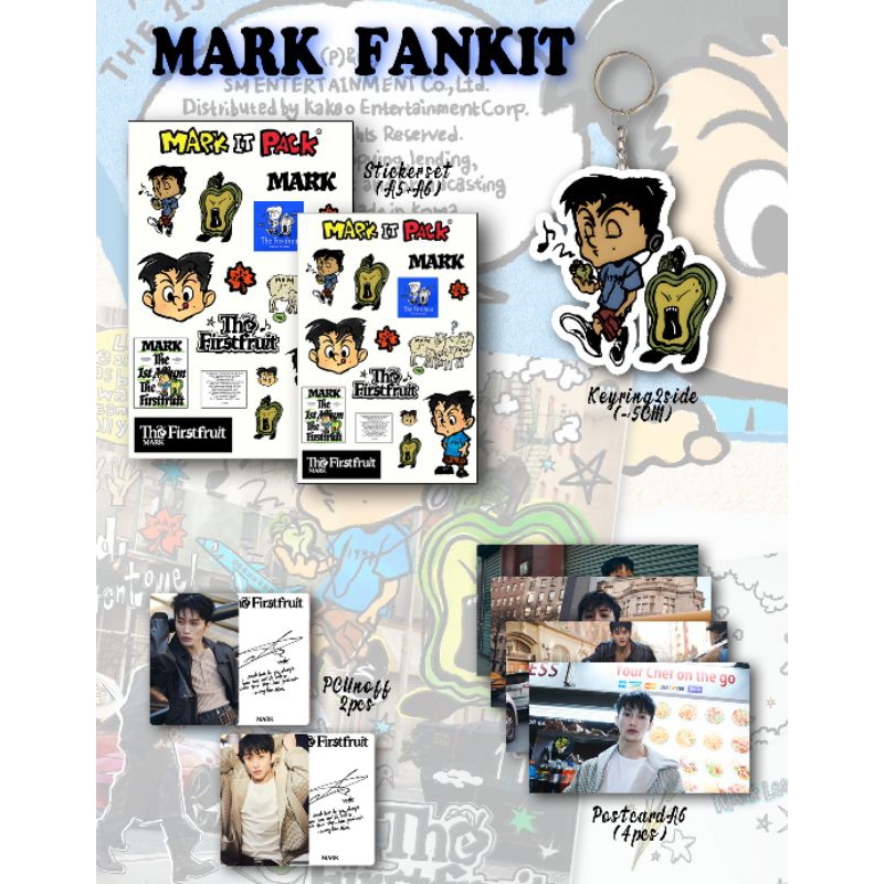 MARK FIRSTFRUIT fankit | Fankit NCT | Fankit MARK