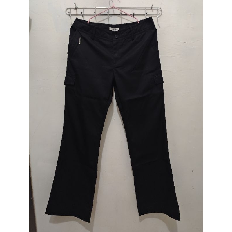 Celana Cargo hitam Alpha Cubic Ori second