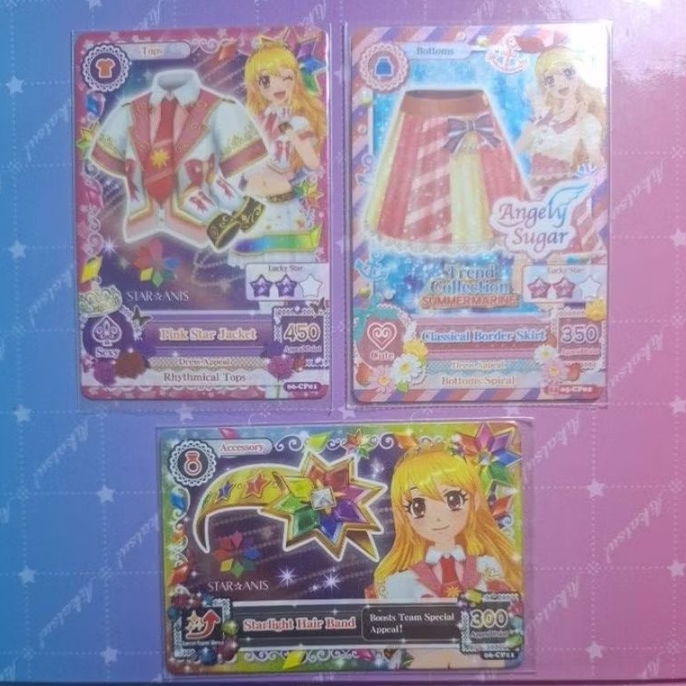 Kartu Aikatsu Campaign Ichigo STAR☆ANIS dan Angely Sugar