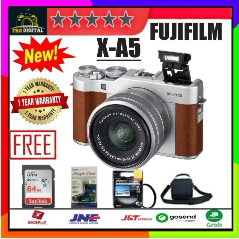 Camera Fujifilm X-A5 Kit 15-45mm / Kamera Fujifilm X-A5 Kit 15-45 Camera Fujifilm Mirrorless