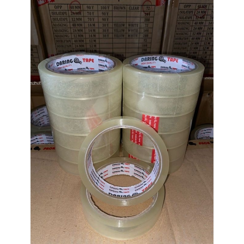 

SELOTIP 24MM X 72YARD TERMURAH (SESUAI UKURAN YG BEREDAR DIPASARAN)