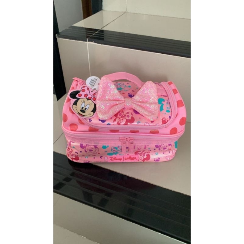 Lunch Box Double Decker Smiggle Original/Tas Bekal Smiggle Minnie