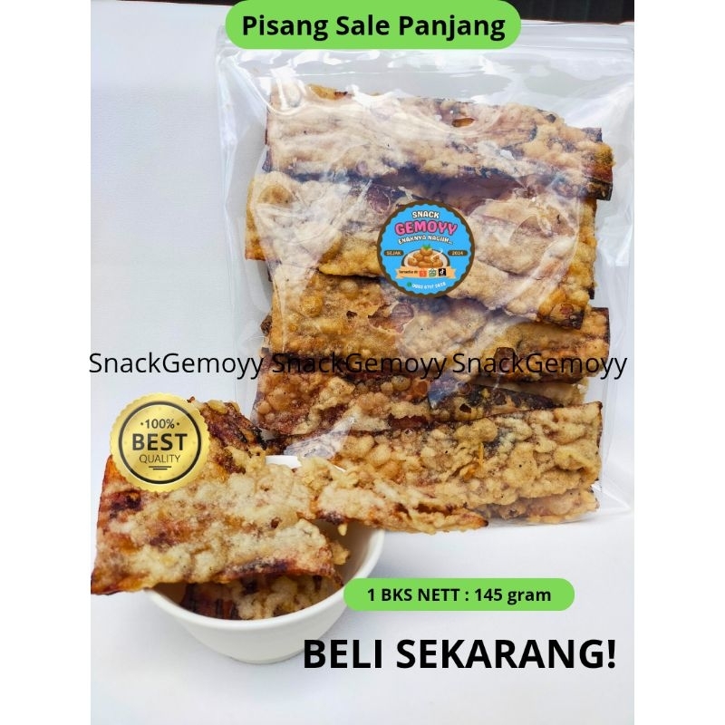 

Snack Gemoyy - 1 BAL PISANG SALE LIDAH 4 kg PISANG SALE PANJANG