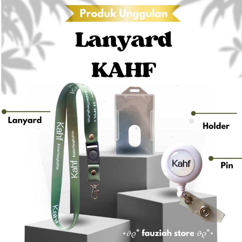 

READY! TALI ID CARD KAHF / LANYARD KAHF Termurah!!!!