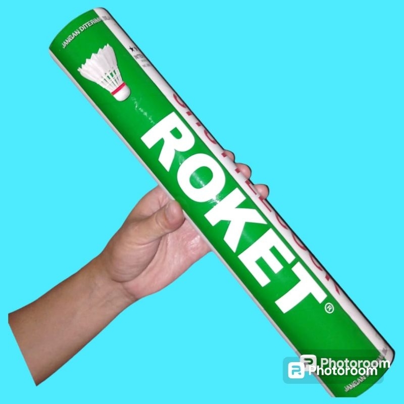 Shuttlecock Badminton Roket Hijau