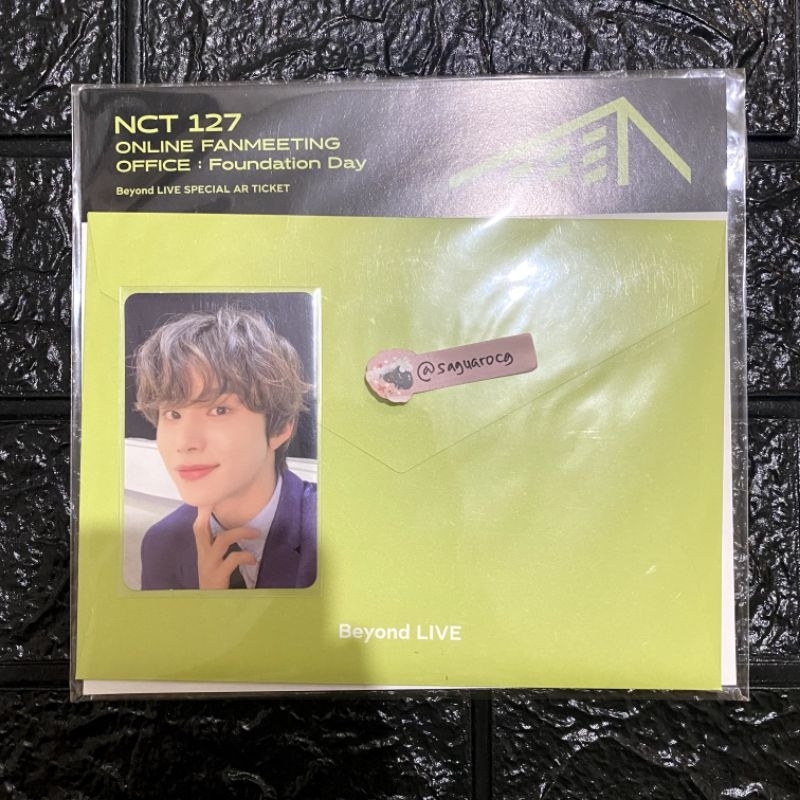 NCT 127 JUNGWOO Fanmeeting AR photocard set