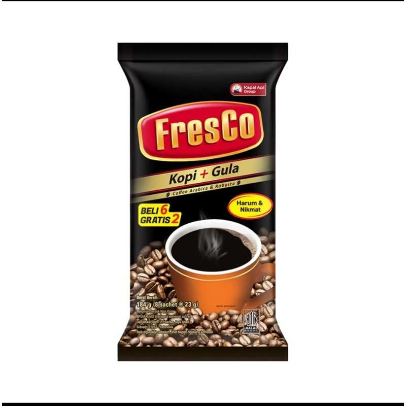 

kopi fresco 8 sachet x 23 gr