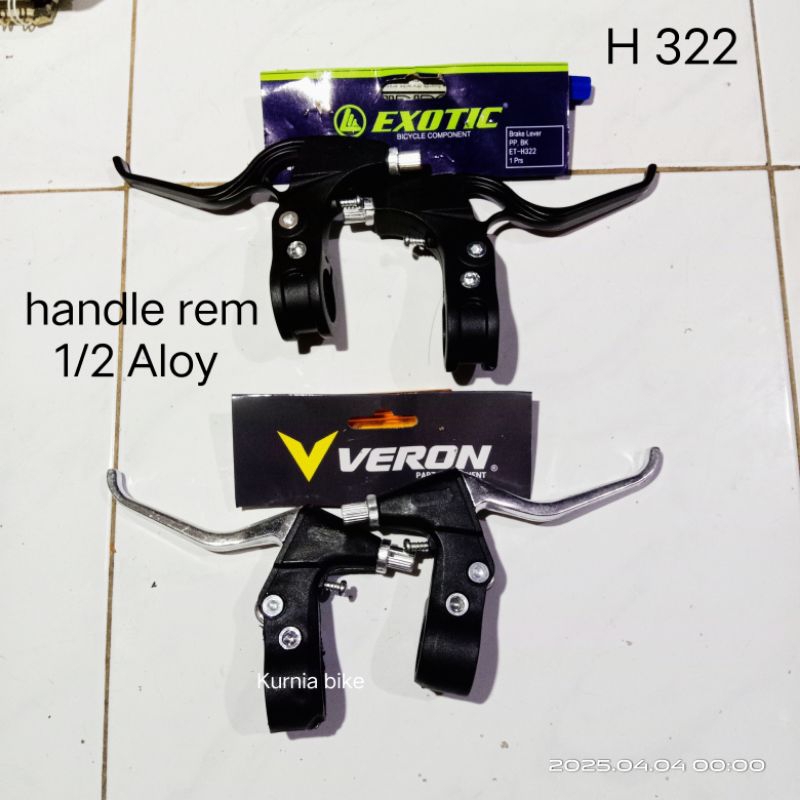 handle handel rem tuas rem sepeda BMX mtb 1/2 Aloy