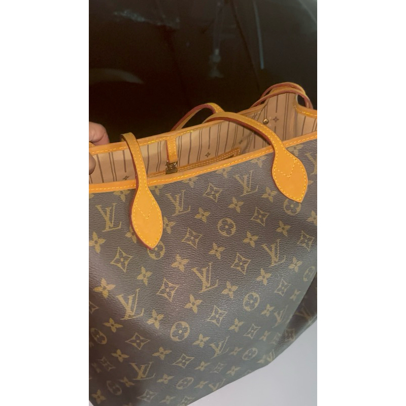 lv original guarantee monogram neverfull sz GM bag only