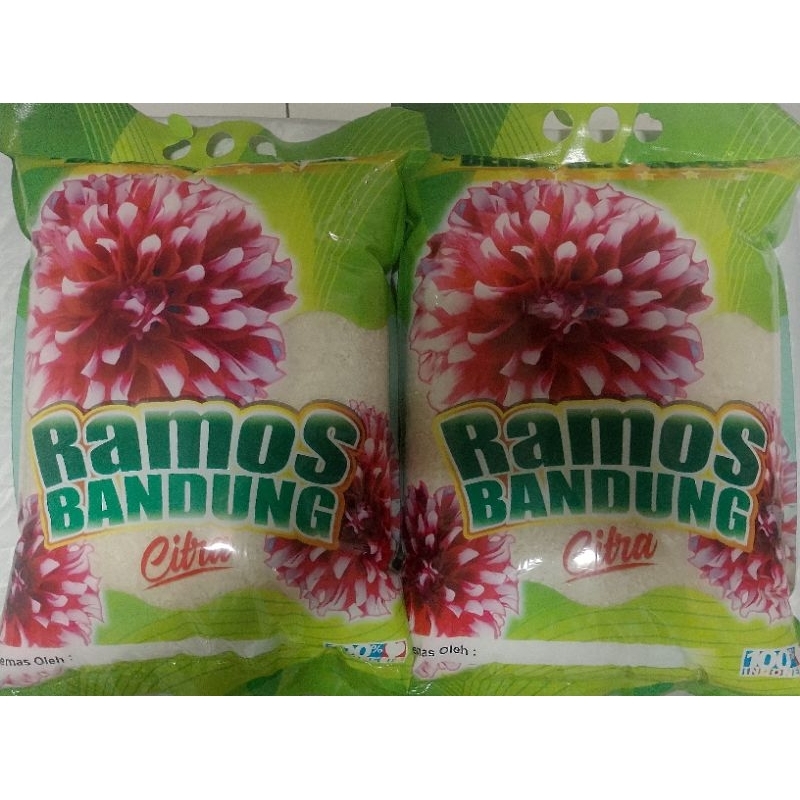 

Beras ramos bandung harga kiloan berat bersih 5kg