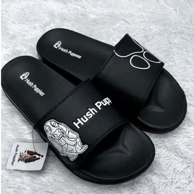 Sandal Hush Puppies Premium Sandal Selop Pria Wanita Sandal Slide Hush Puppies